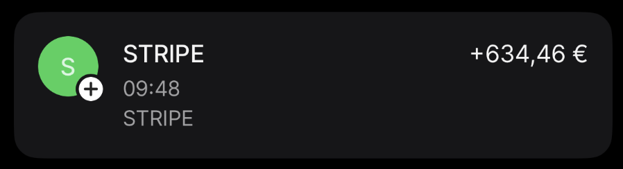 Stripe Notification 17